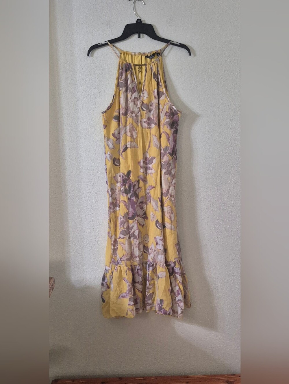 Mlle Gabrielle Yellow Floral Maxi Dress